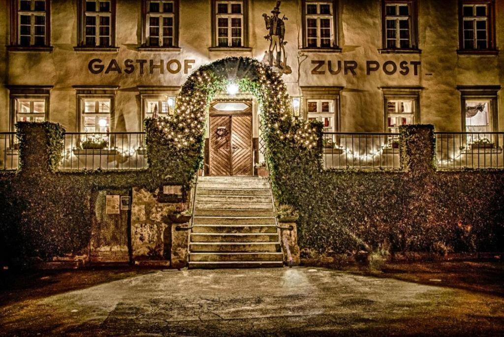 Gasthof Hotel Zur Post Egloffstein Kültér fotó